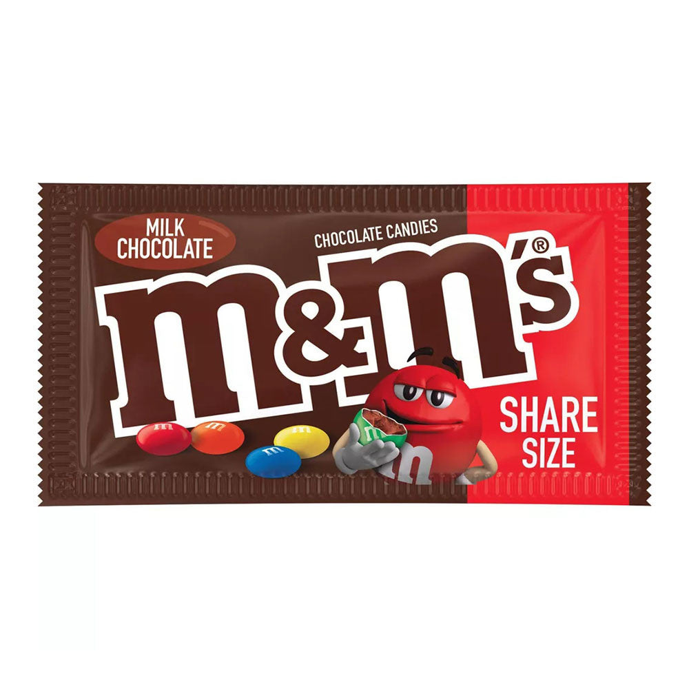 M And Ms King Size Milk Chocolate Candies, 3.14 Oz